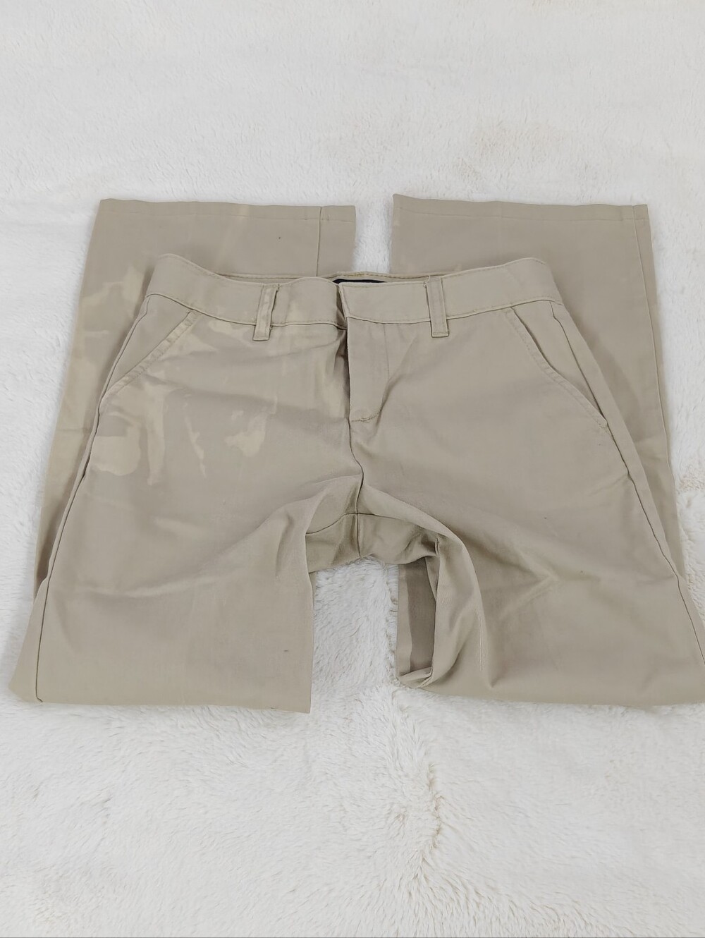 Bootcut Classic Khaki Pants Beige (Size: 5-6)
